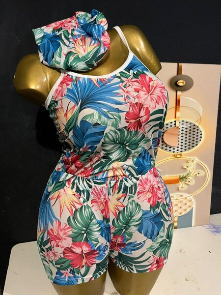 Pyjama été femme imprimé chic