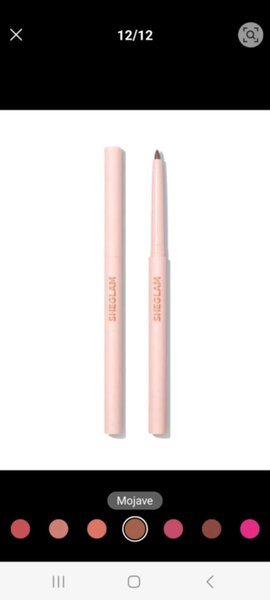 Crayon à lèvres et oeil