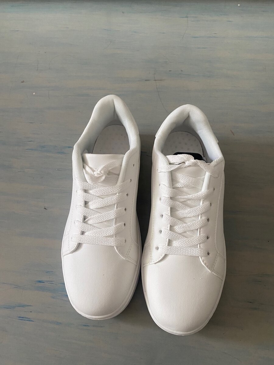 Женсие Модные Белые Кроссовки