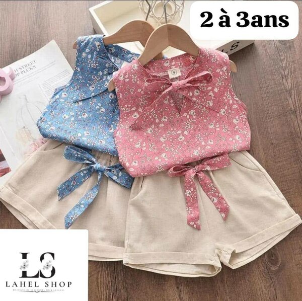 Ensemble Été Fille 2-3 ans