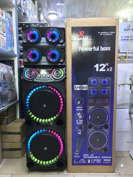 Enceinte Bluetooth puissante 12"