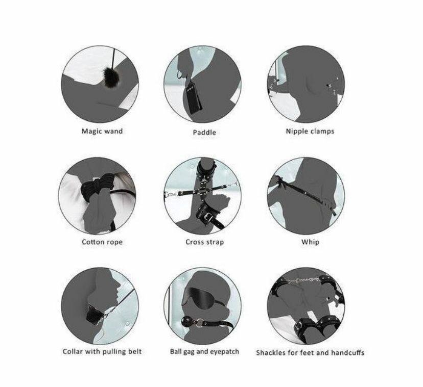 Kit BDSM pour Adultes