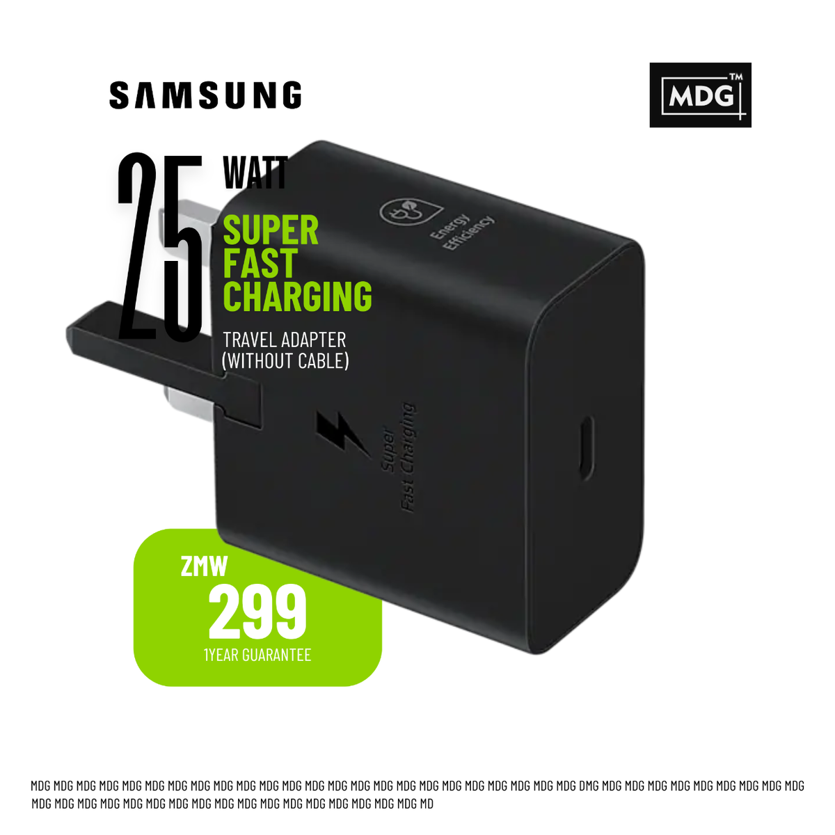 25W Samsung Travel Adapter