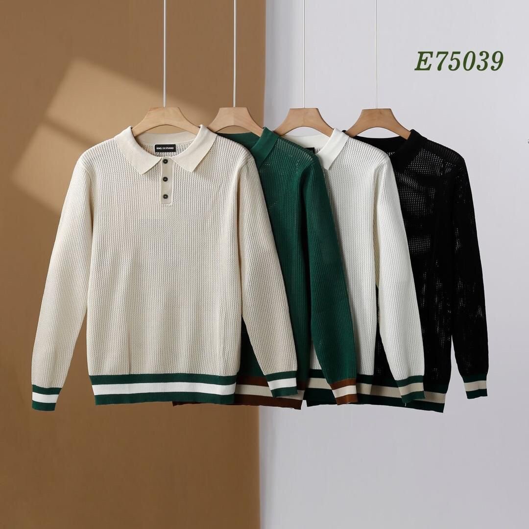 Chemises Polo en Maille Hommes