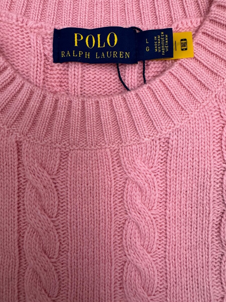 Свитер от Polo Ralph Lauren 1к1 как в оригинале