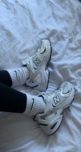 Baskets blanches New Balance