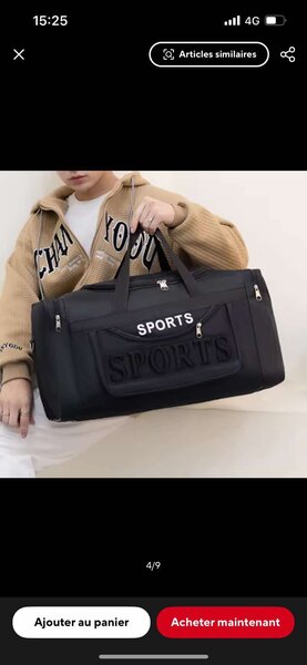 Sac de sport résistant