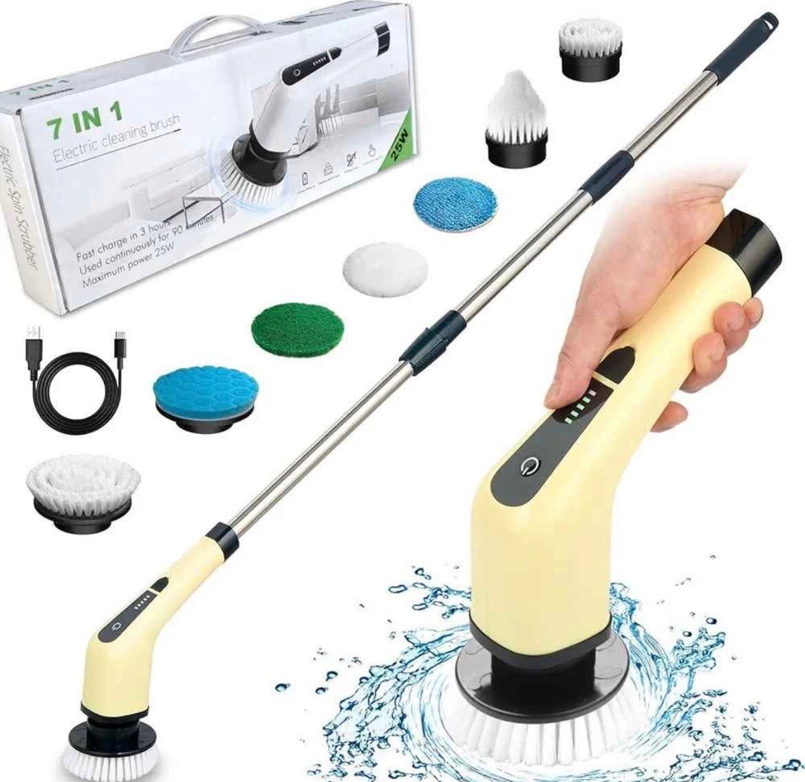 Brosse Électrique Nettoyante 7 en 1