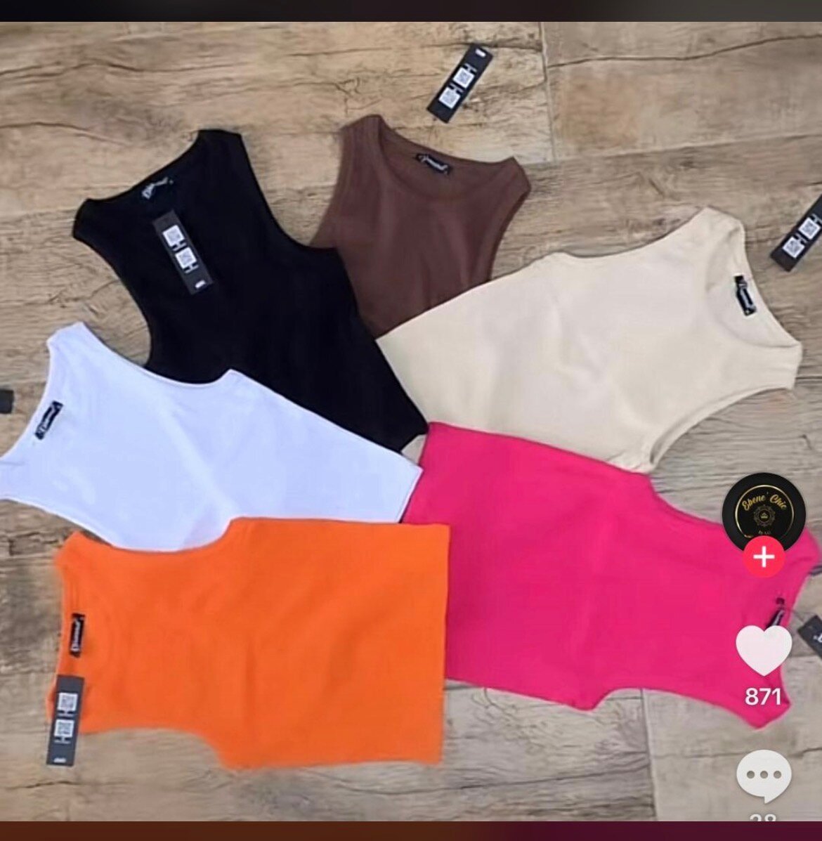 Débardeurs Unisexes Colorés