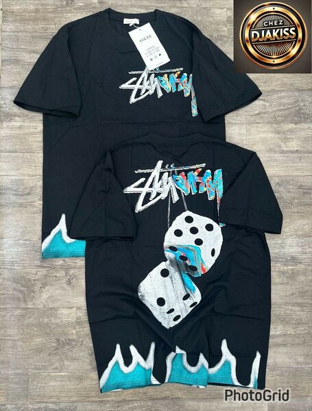 T-shirts graphiques dice tendance