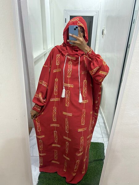 Boubou en tissu pour femme