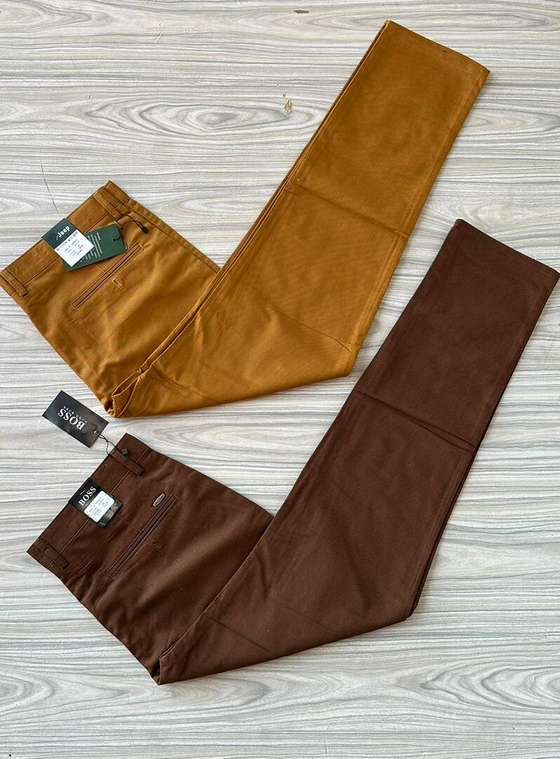 Quality Non Stretch Khaki Trousers