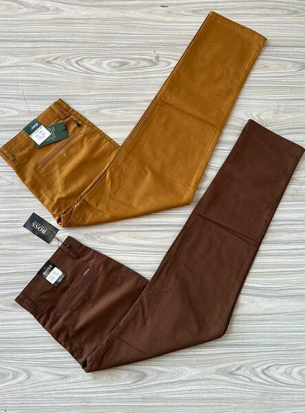 Quality Non Stretch Khaki Trousers