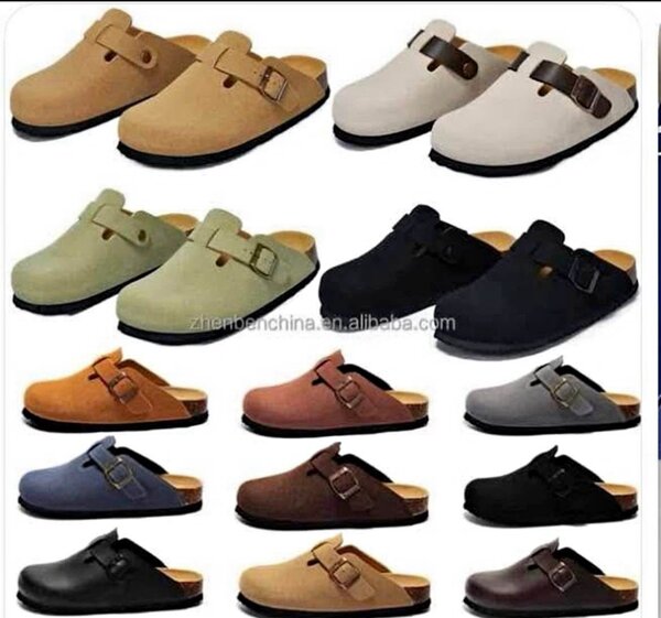 Mules en cuir pour hommes
