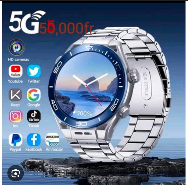 Montre Connectée Acier 5G