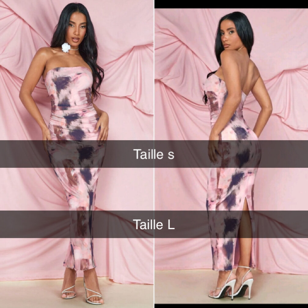 Robe longue élégante femme