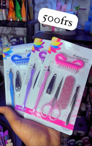 Ensemble de Manucure Coloré