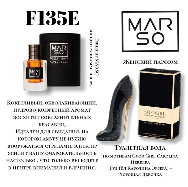 Парфюм созданный по мотивам известных брендов.Звучит 6