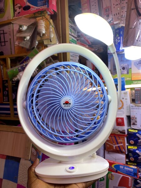 Electric fan with Led Lamp