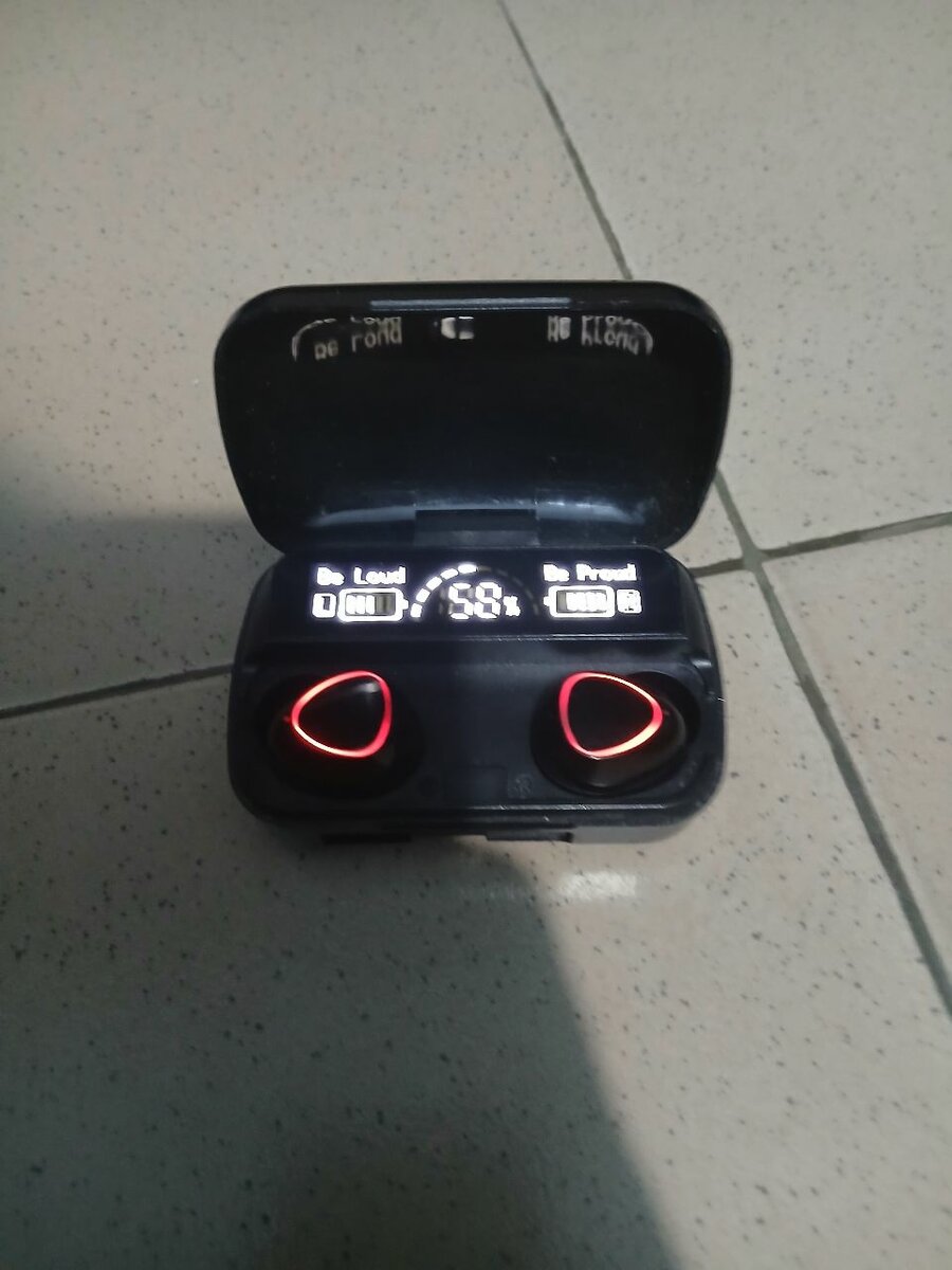 Écouteurs sans fil LED