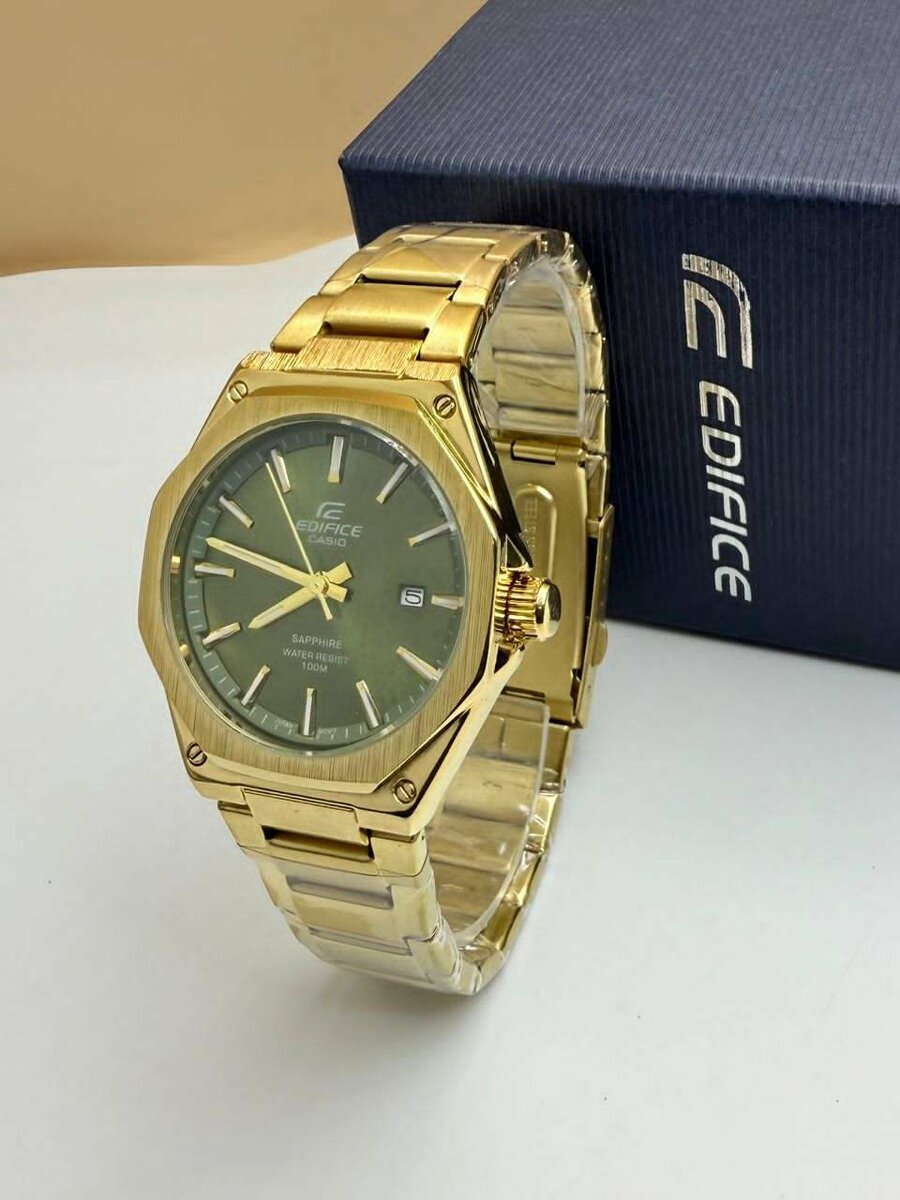 Montre Homme Luxe Dorée