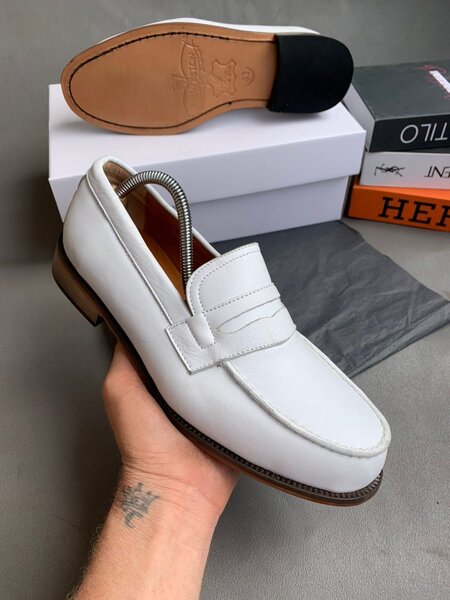 Mocassins en cuir élégants