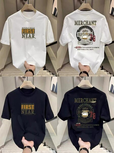 T-shirt imprimé décontracté