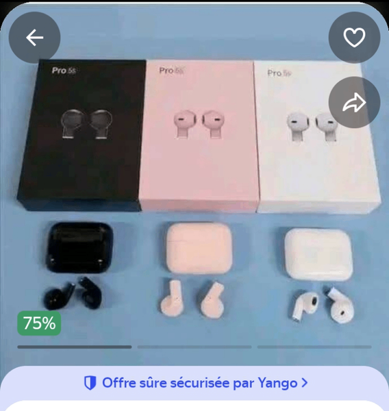 Écouteurs Sans Fil Pro 5S