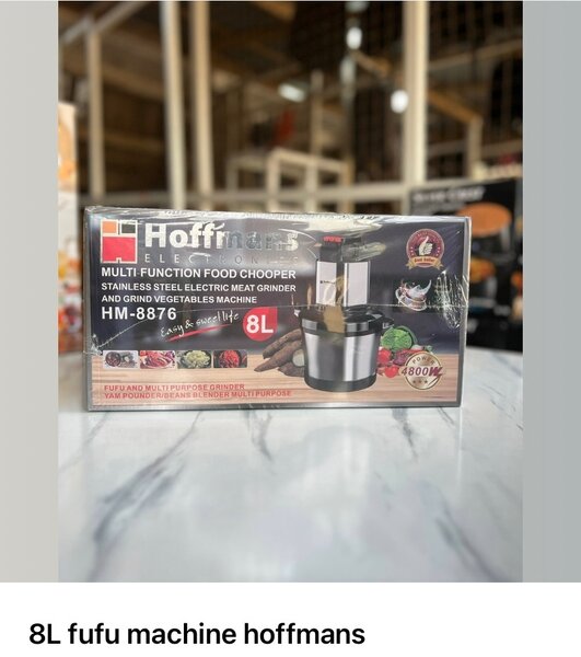 Fufu pounder and meat grinder