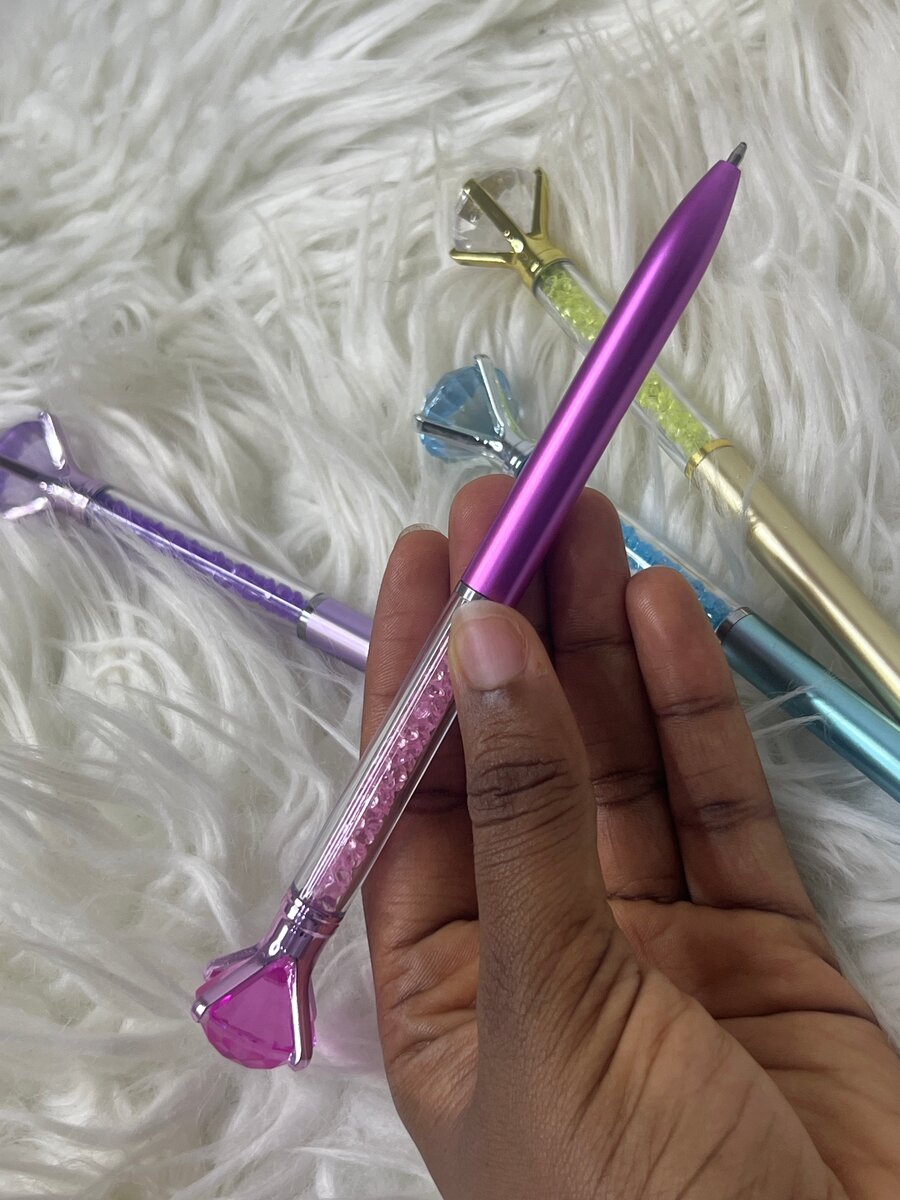 Stylos à bille cristal élégants