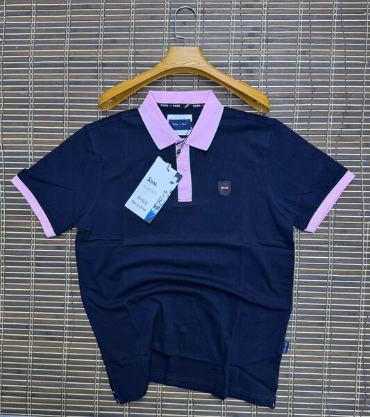 Polo Homme Bicolore Élégant