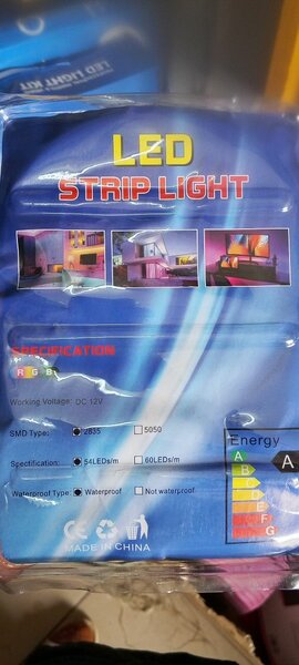 Guirlande lumineuse LED RGB