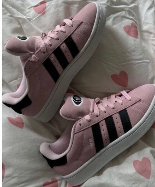 Baskets roses tendance