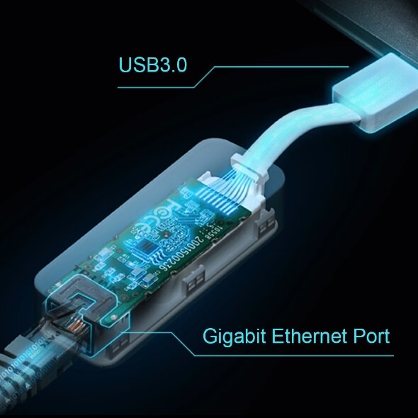Adaptateur USB 3.0 vers Ethernet Gigabit