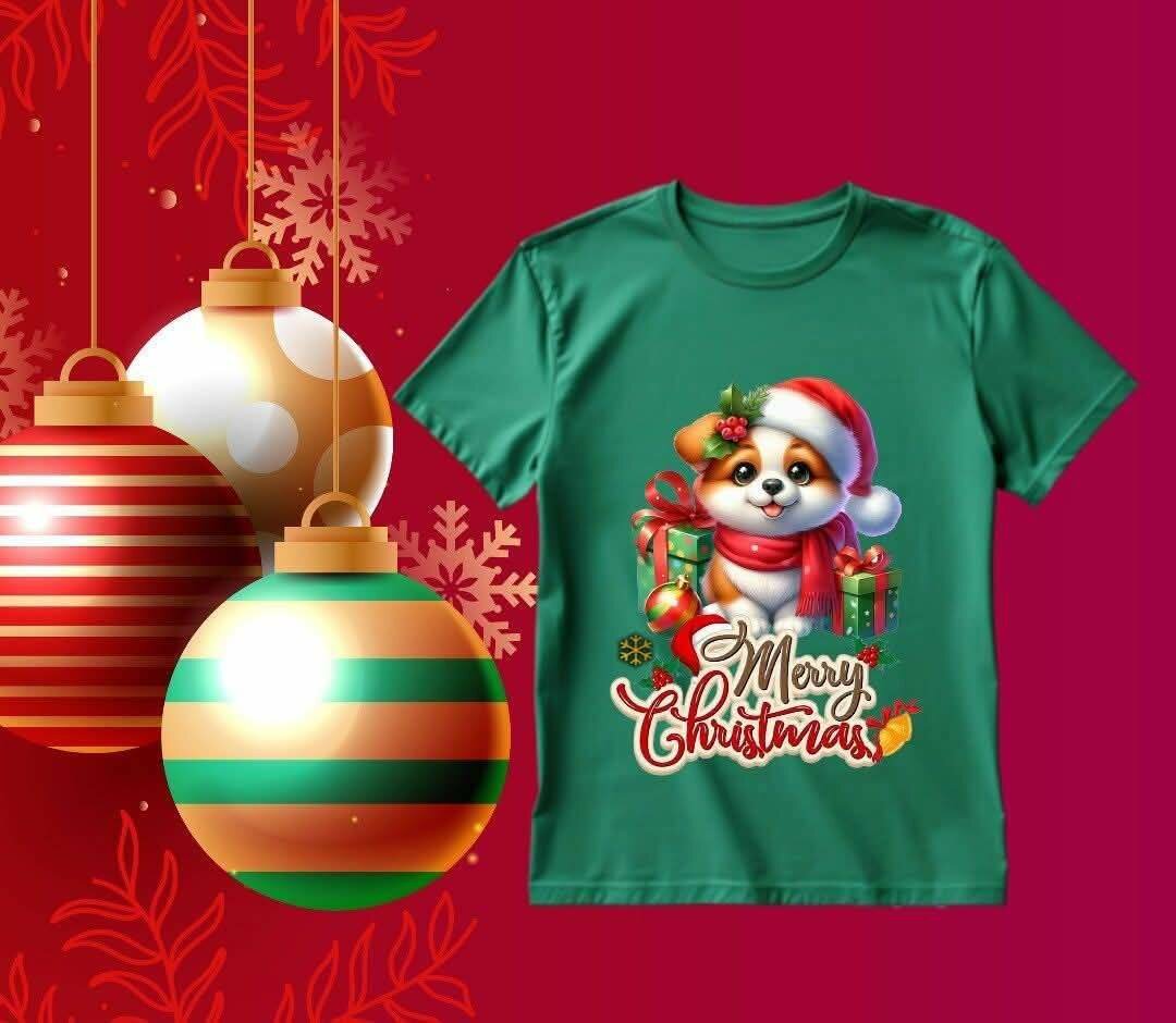T-shirt Noël festive