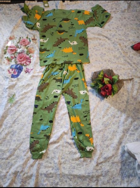Pyjama Enfant à Motifs Dinosaur