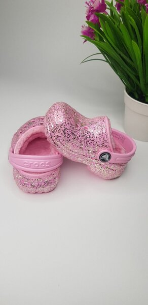 Pink Baby Crocs