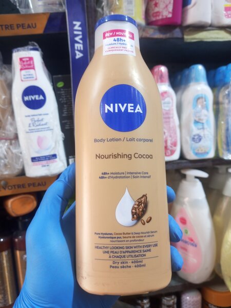 Lait corporel Nivea Nourishing Cocoa