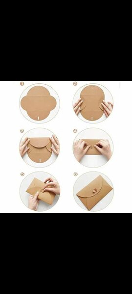 Enveloppes Kaki lot de 25pcs