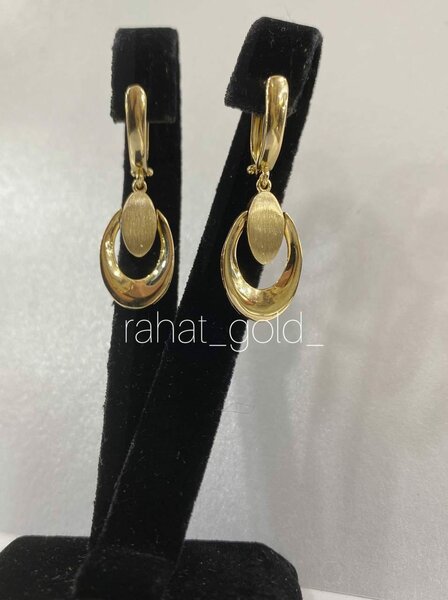 Висячие серьги на каждодневную носку