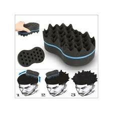 Éponge coiffante cheveux bouclés