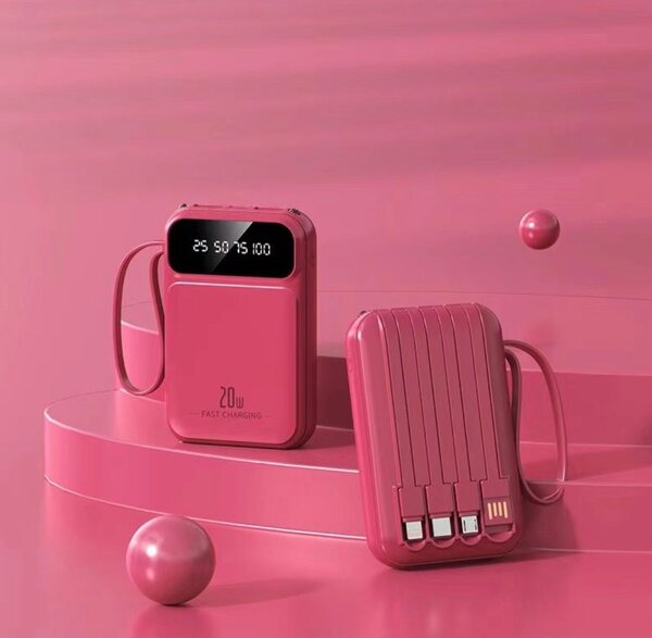 20000mAh Self wired Power bank