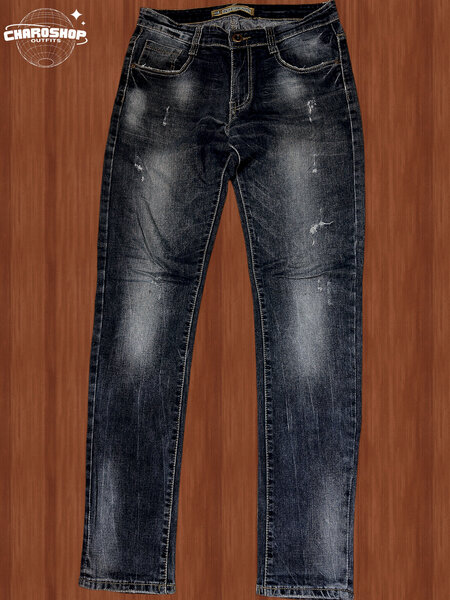 Jean slim délavé pour homme