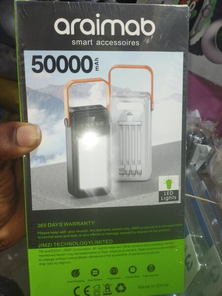 Power bank écrand led 50000mAh