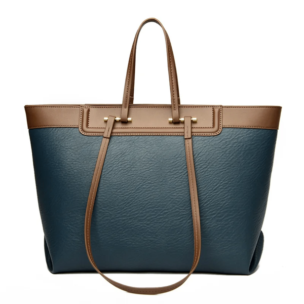 Sac cabas en cuir chic