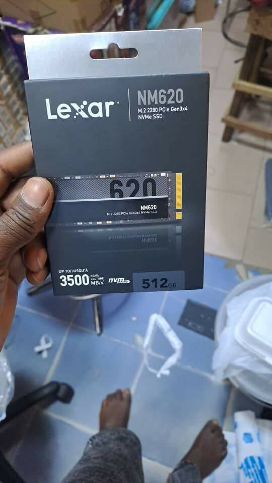 Disque dur SSD SATA et nvme lexar