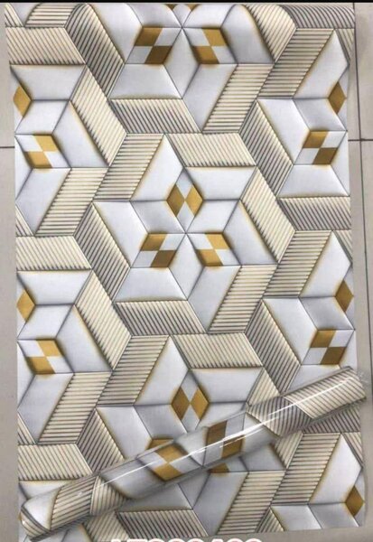 Papier peint géométrique moderne