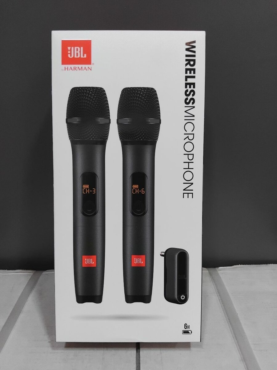 JBL wireless microphone