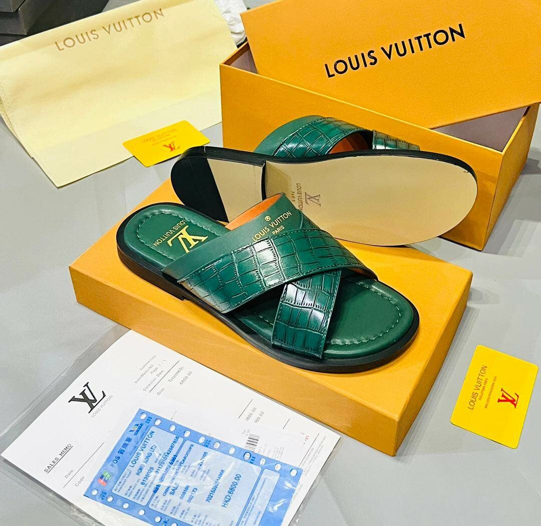 Louis Vuitton quality slippers
