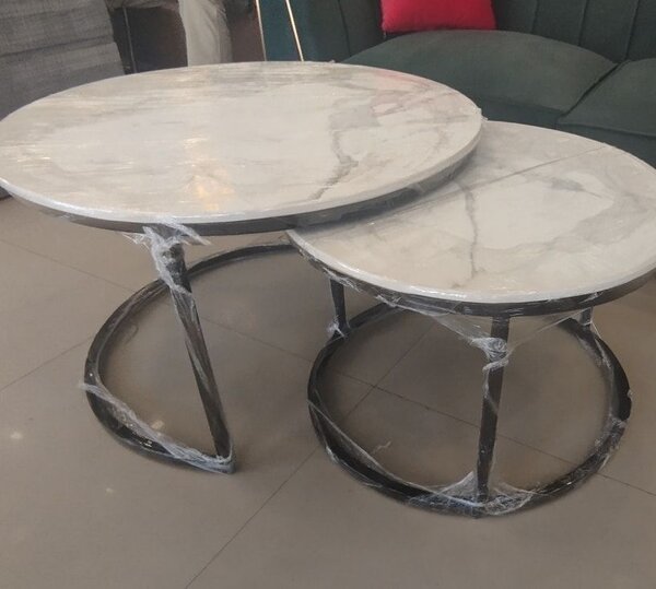 Tables gigognes marbre design